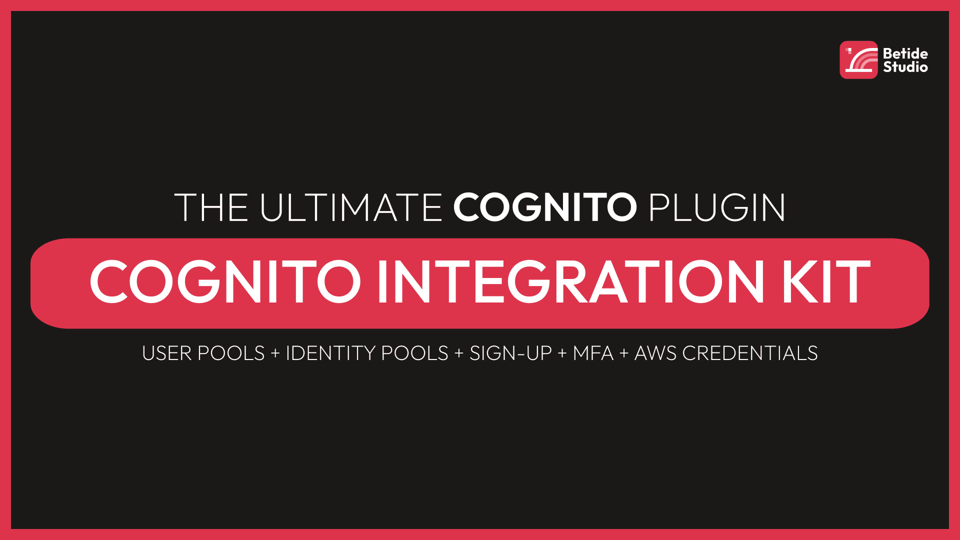 Cognito Integration Kit