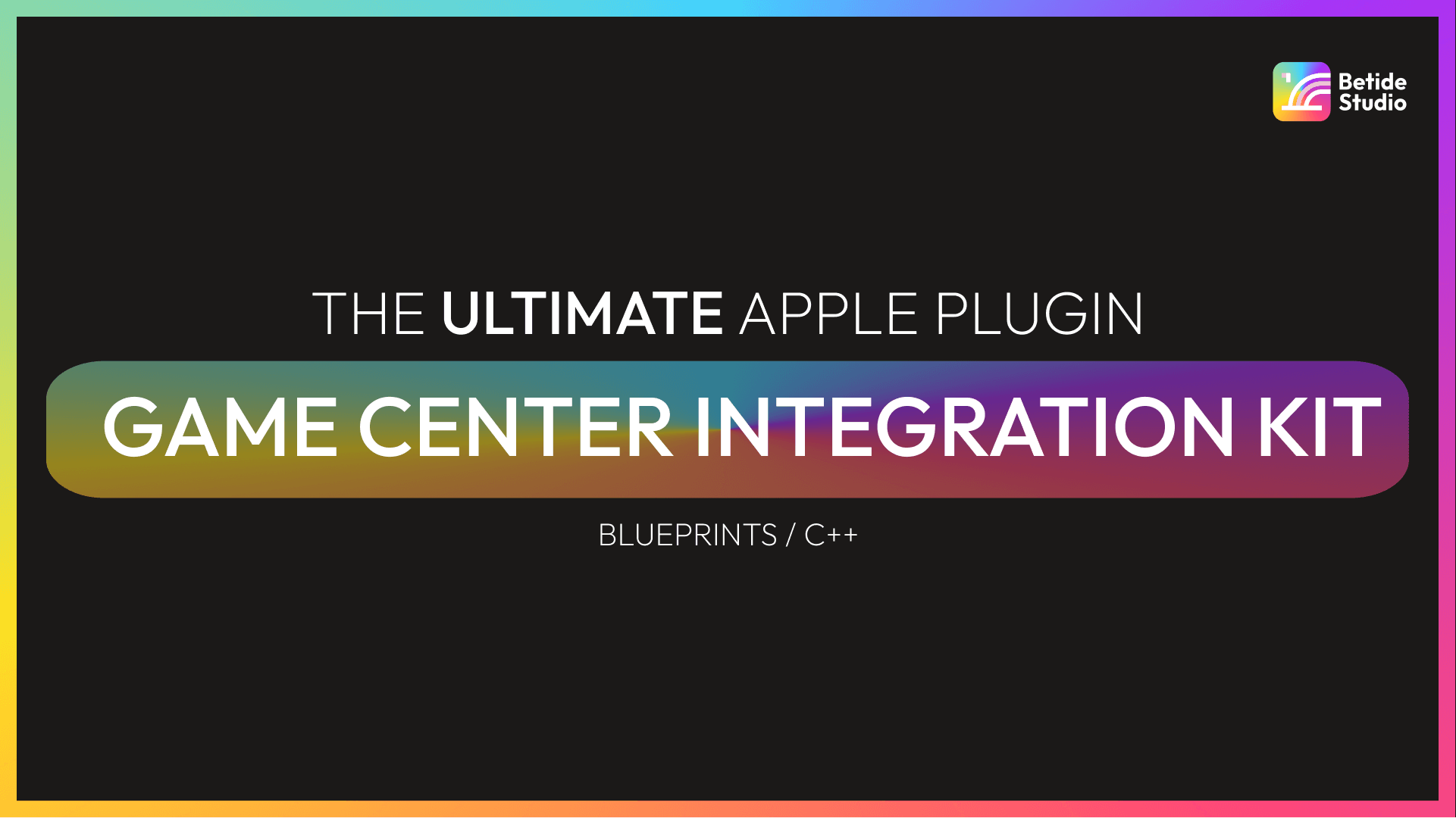 Game Center Integration Kit