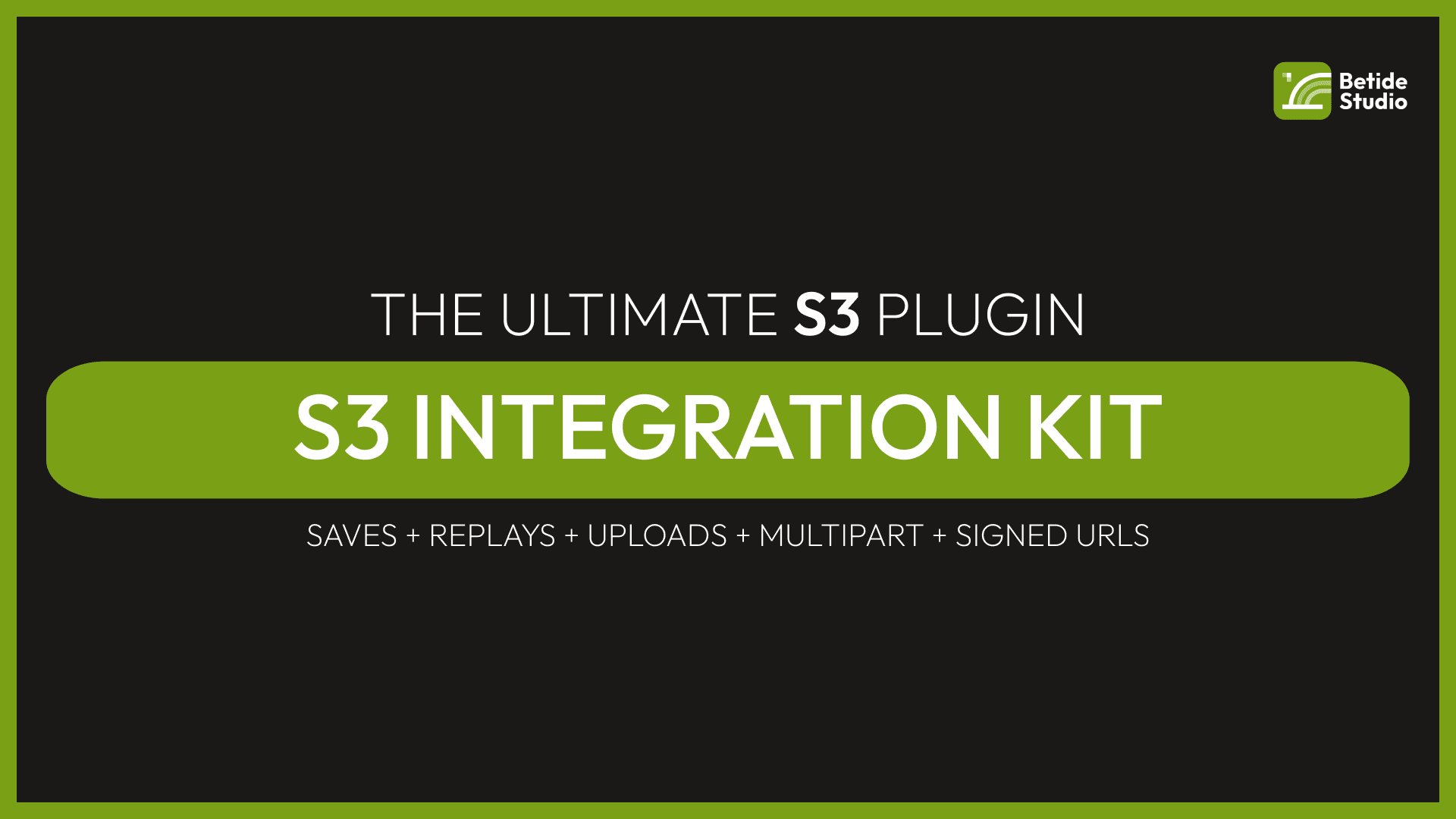 S3 Integration Kit