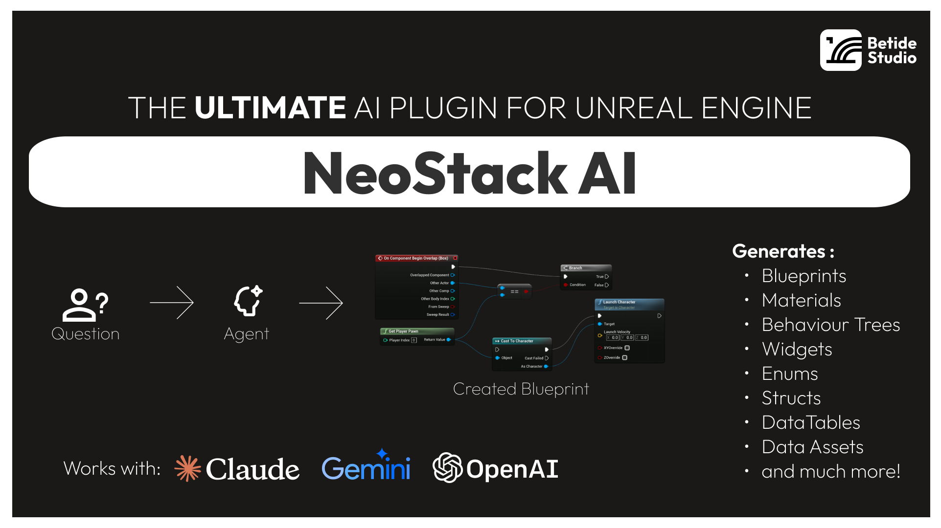 NeoStack AI — AI Plugin for Unreal Engine | Betide Studio